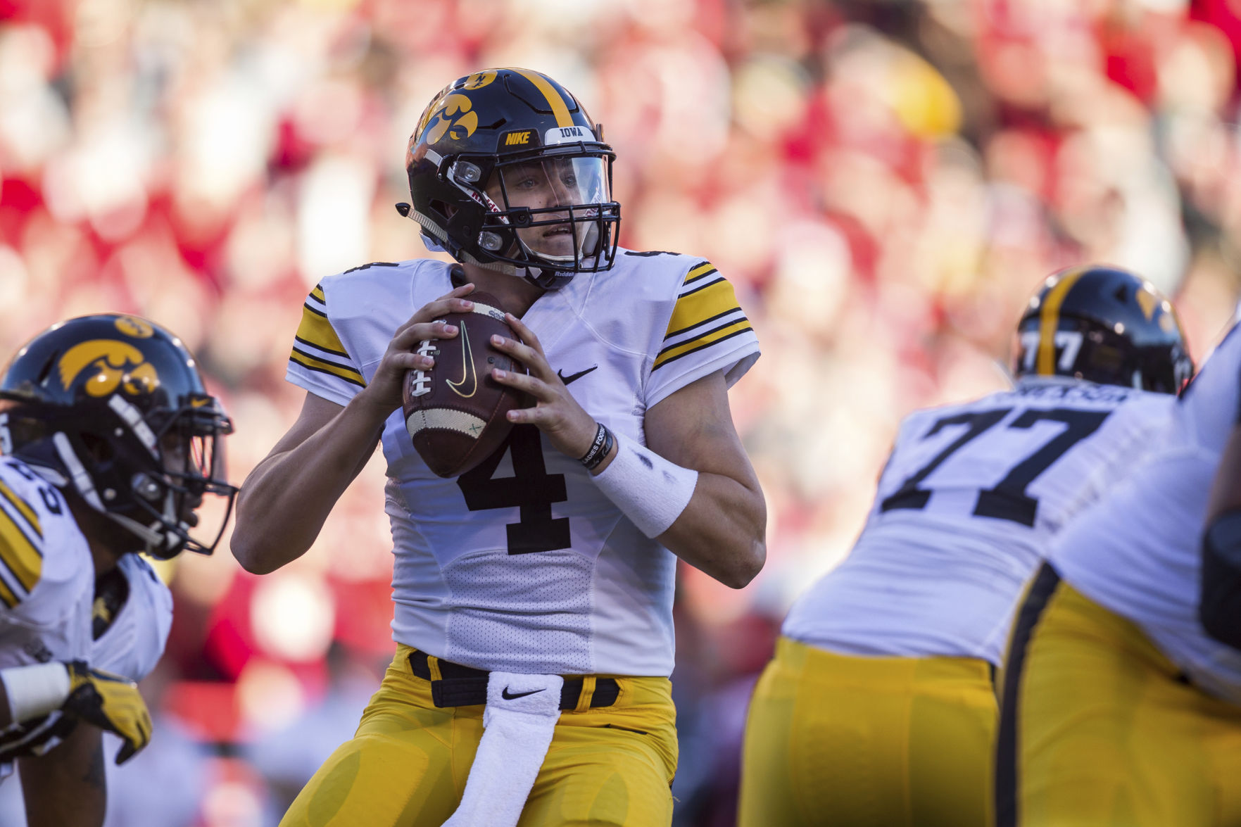 Iowa quarterback Nate Stanley